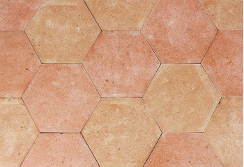 Pink Sand - Antique Hexagon